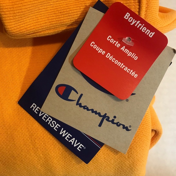 PRICE FIRM!!!!! UO. Champion EXCL LIM ED REVERSE WEAVE M Orange - Picture 6 of 8